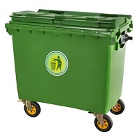 660L塑料垃圾桶 660L塑料垃圾桶